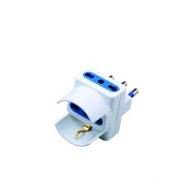 Propart - adattatore 3POS bipasso/schuko SPINA16A polybag PES1042-WP