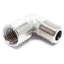 Wiltec - Adattatore aerografo 90° Filetto interno/esterno 12,91 mm (1/4′′) per compressore AS189/AS196/AF186