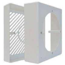 Adattatore Aspiratore Elettrico Vetro Lux • Bianco D=mm 80