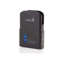 Adattatore Cangu Prese 10A P11 + usb - Spina 10A S11 Nero