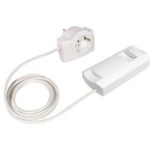 Ehmann - 2660x0009 Dimmer per cavo Adatto per lampadina: Lampadina alogena, Lampadina ad incandescenza Bianco