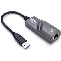 Adattatore Ethernet da usb 3.0 a RJ45, adattatore di rete lan da 1000 Mbps compatibile con Windows 10/8.1/8/7/Vista/XP, Mac os 10.6 e versioni