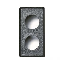 Adattatore per prese tv Demix Fracarro Bticino Axolute Nero 289740