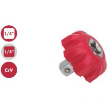 Adattatore per serraggio manuale in spazi ristretti 1/4' Cr-V Dogher 509-013