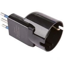 Adattatore salvaspazio spina 10A + presa 10-16A