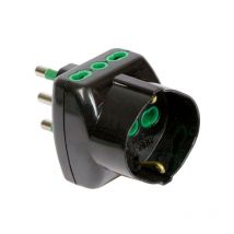 FME - Fanton 82241 Adapter von S17 auf 2P17/11+1P40 Vertikalsystem, Schwarz