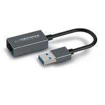 Adattatore Esperanza Gigabit Ethernet 1000 Mbps Usb 30 Rj45