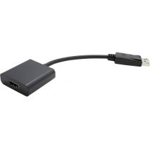 Value DisplayPort / HDMI Cavo adattatore Spina DisplayPort, Presa HDMI-A 0.15 m Nero 12.99.3134 Cavo Displayport