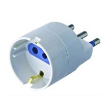 Adattatori Blister Schuko 16A+T Conf.20Pz