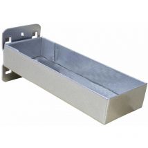 Lochwand Ablage Werkzeugablage Kleinteileablage ohne Einteilung 150 x 55 mm - ADB