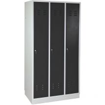 ADB - Umkleideschrank Kleiderspind Garderobenschrank Stahlspind 1775x890x500 mm