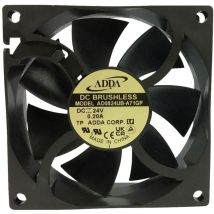 AD0824UB-A71GP Ventilateur axial 24 v/dc (l x l x h) 80 x 80 x 25 mm - Adda