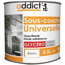 Peinture Sous-couche universelle 0.5 litre blanc - ADDICT