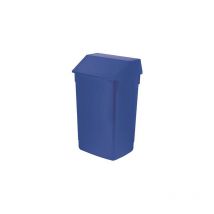 60L Flip Top Recycle Bin Blue - AG813424 - Addis