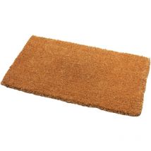 Addis - Malton zerbino Altamente Assorbente, Tinta Unita, 100% Fibra di Cocco Naturale, Grande, 75 x 45 cm