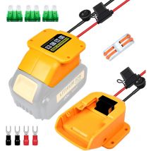 Adecuado para convertidor de batería dewal compatible con batería de litio de herramientas eléctricas de 18/20 v, bricolaje Con adaptador de conexión