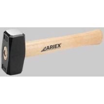 Mazzetta Ariex 1500 gr – Manico in legno di frassino 26 cm – Testa in acciaio forgiato C45 – Utensile per muratura