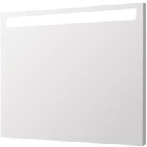 Ondee - Miroir rétro-éclairant adel - Argent - 80x70cm - Verre - Cadre aluminium