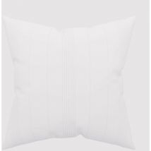 Housse de coussin 60x60 cm adele blanc, par Soleil d'Ocre
