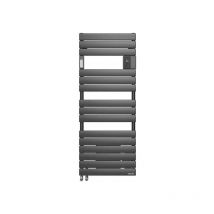 Sèche-serviettes mixte connecté - Adélis Mixte digital avec soufflerie 2000W anthracite - 862678 - Atlantic