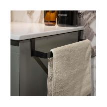 Adema Porte-serviette universel Noir mat