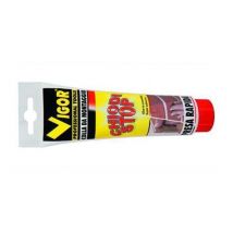 Adesivo Colla Da Montaggio Vigor Chiodi-Stop Bianco Tubo Gr. 250 Conf. 12 Pz