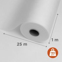 Adfors - Novelio Classic - voile de verre lisse prépeint 190g/m² l. 25 x l. 1m