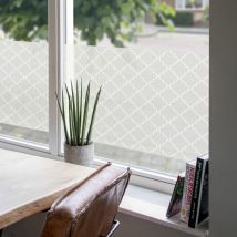 Adhésif décoratif pour vitre Ornement 200 x 67,5cm Opaque