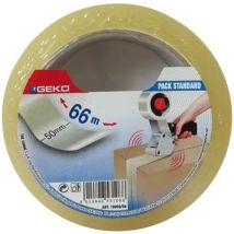 Ruban emballage transparent pp 50MMX66M