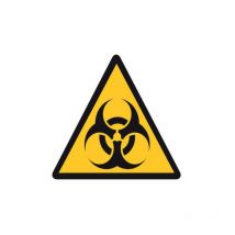 Adhésif polymère plastifié U.V danger risque biologique