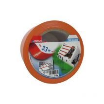 Adhésif pvc orange 75MMX33M 25000/6 - Geko