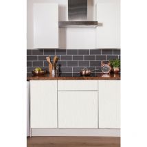 Film adhésif décoratif pour meuble Bois de frêne 200 x 45cm Crème