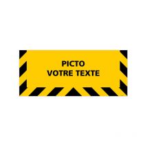 Signaletique.biz France - adhesif special sol a personnaliser (G1241)