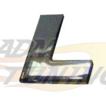 Adnauto - Adhesif Sticker 3D Chrome Lettre l - 23x27mm