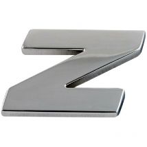 Adnauto - Adhesif Sticker 3D Chrome Lettre z - 23x27mm