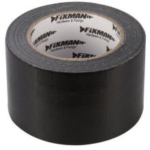 Ruban Adhésif Large 75 Mm – Longueur 33 Mètres – Très Forte Adhésivité – Résistant À L'Eau Pour Isolation Électrique – Fixman