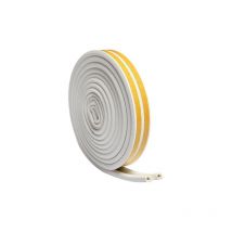 Geko - adhesive tape - white rubber - Type e - 6mx9mm - 47310