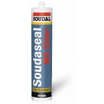 Soudal - Adhesivo De Montaje Polim.Ms Soudaseal Clear