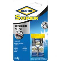 Bostik - Adhesivo instantáneo universal 3 pz x 1 gr