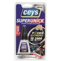 Adhesivo universal instantaneo Superunik Ceys