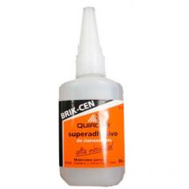 Brik-cen B-689 Super Adhesive de Cyanoacrylate gel type 50 g special wood de fast setting - Quiadsa