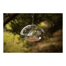 Adjustable Hanging Dome Bird Feeder