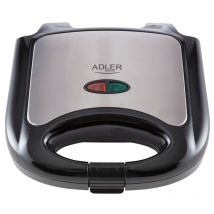 Ad 3015 Sandwich Maker, 750 w, noir et gris - Adler
