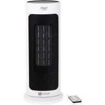 AD7738 Chauffage Céramique à Tour Télécommande Minuterie Température 15 à 40°C 2000W - Adler