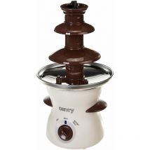 Camry - cr 4457 Fontaine à chocolat électrique, cascade à 3 niveaux 190 w Blanc