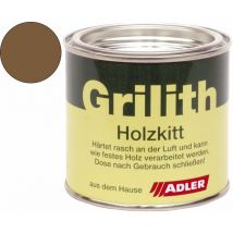 Grilith Holzkitt - Reparaturpaste Spachtelmasse, ideal zur Holzreparatur, Nussbaum 100ml