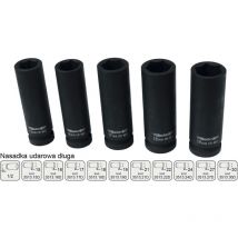 Adler - nasadka udarowa długa 1/2' 22mm