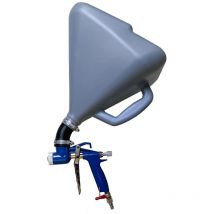Bricoline - Adler pistolet do tynków z przegubem zbiornik plastikowy ad9020