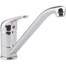 Niederdruck Spültischarmatur schwenkbar, verChromt - Adob