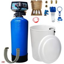 Pentair - Adoucisseur D'Eau Bi Bloc 50l Fleck 5600 Volumétrique Mécanique Complet Avec Accessoires